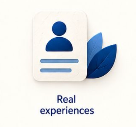 Real experiences