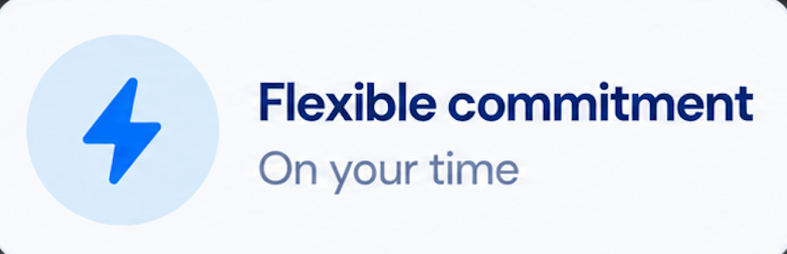 Flexible commitment