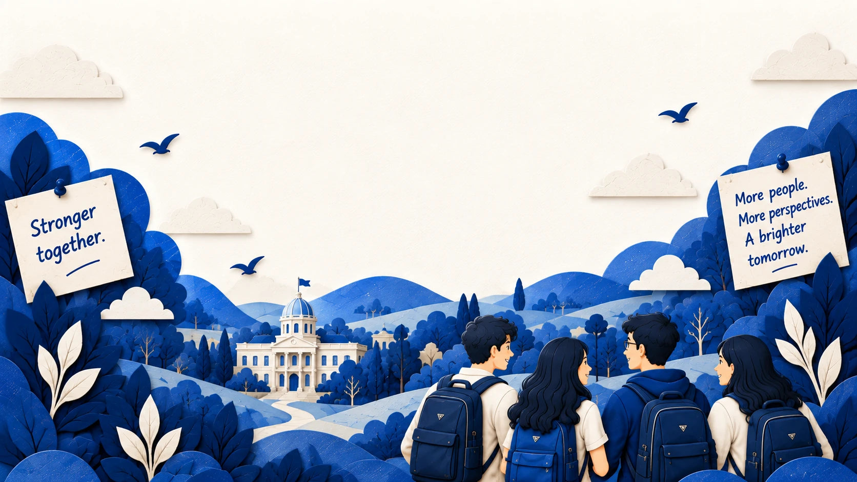 Students connecting through campus events